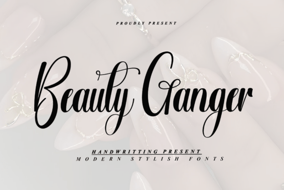 Beauty Ganger: The Script Handwritten Font for Modern Branding