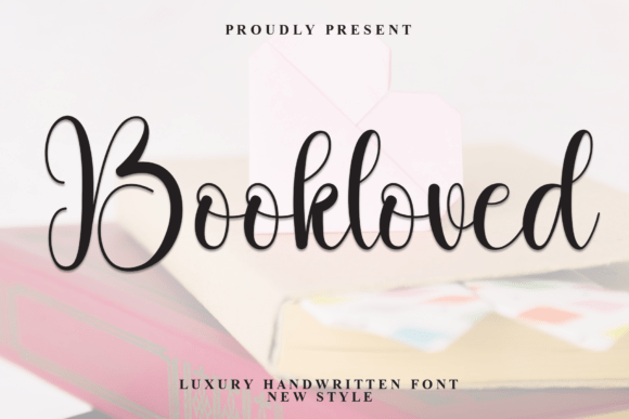 Bookloved: A Stylish Script Font for Editorial Design