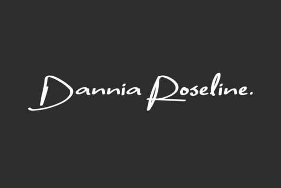 Dannia Roseline Font Review for Branding