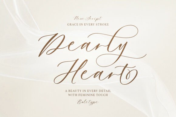 Dearly Heart Font for Elegant Brand Identity