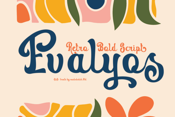 Evalyos: The Retro Script Font for Elegant Branding