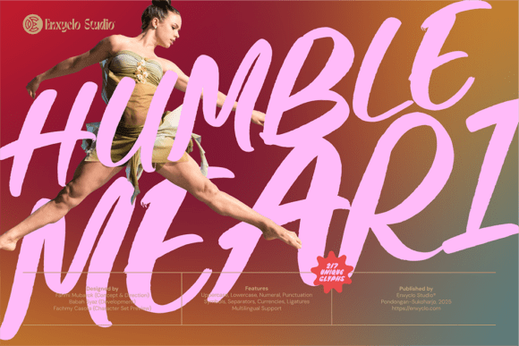 Humble Meari: A Script Font for Elegant Branding
