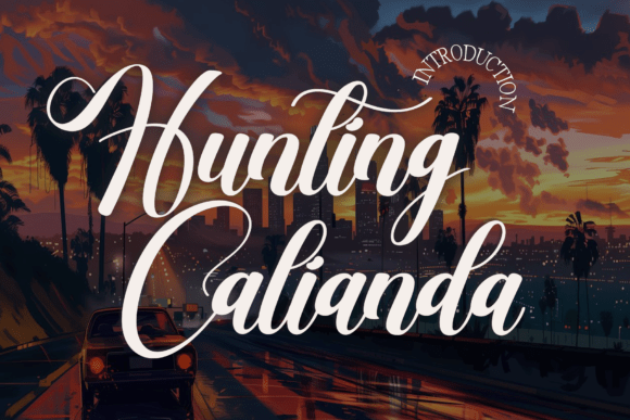 Hunting Calianda Font for Elegant Campaigns