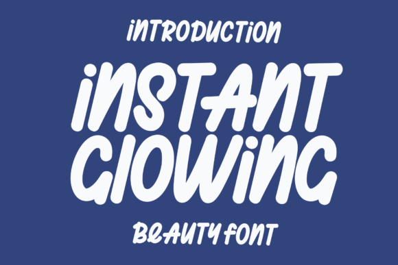 Instant Glowing Font for Elegant Business Branding