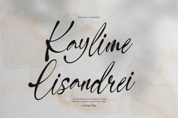 Kaylime Lisandrei: A Refined Script Typeface for Editorial Design
