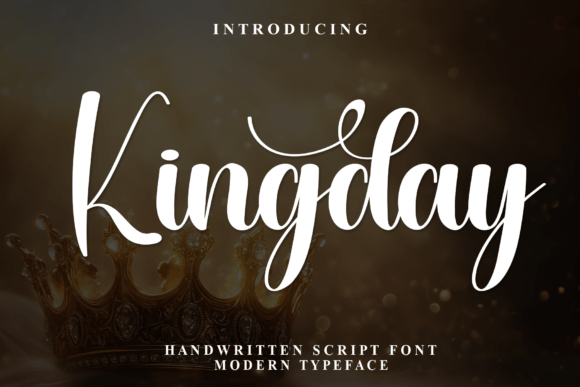 Kingday Font Review: Elegant Script for Branding