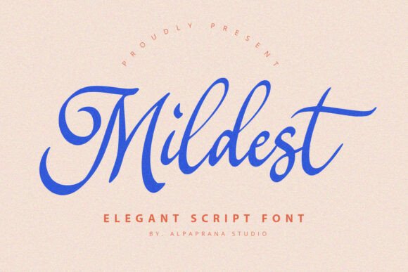 Mildest: The Elegant Script Font for Premium Branding