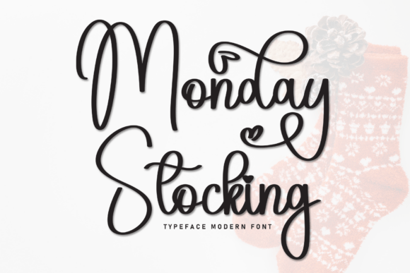 Monday Stocking Font Review for Brand Designers