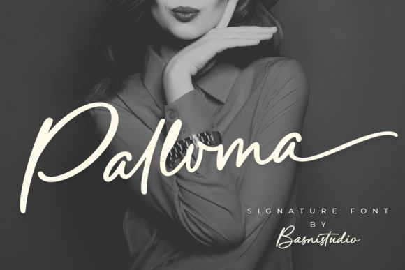Palloma: A Sleek Signature Typeface for Modern Brands