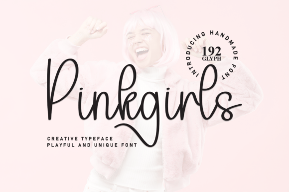Pinkgirls Script Font for Modern Campaign Design