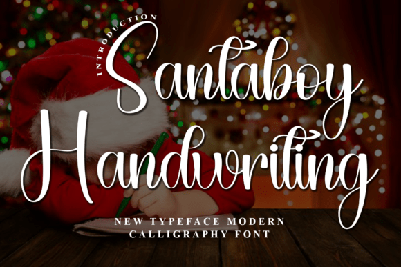 Santaboy Handwriting Font Review for Designers