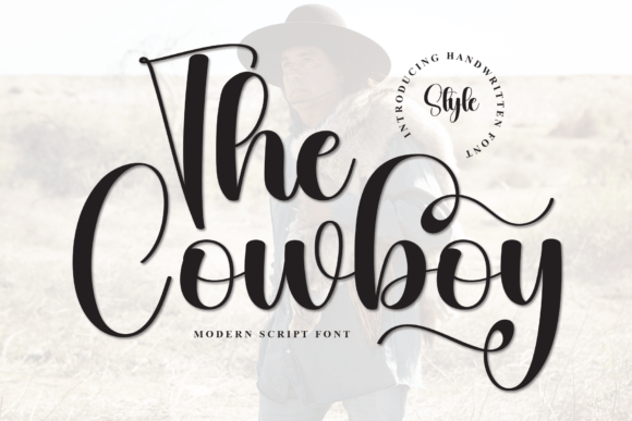 The Cowboy Font for Modern Campaign Design