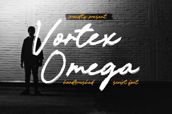 Vortex Omega Font: A Dynamic Brush Script Review